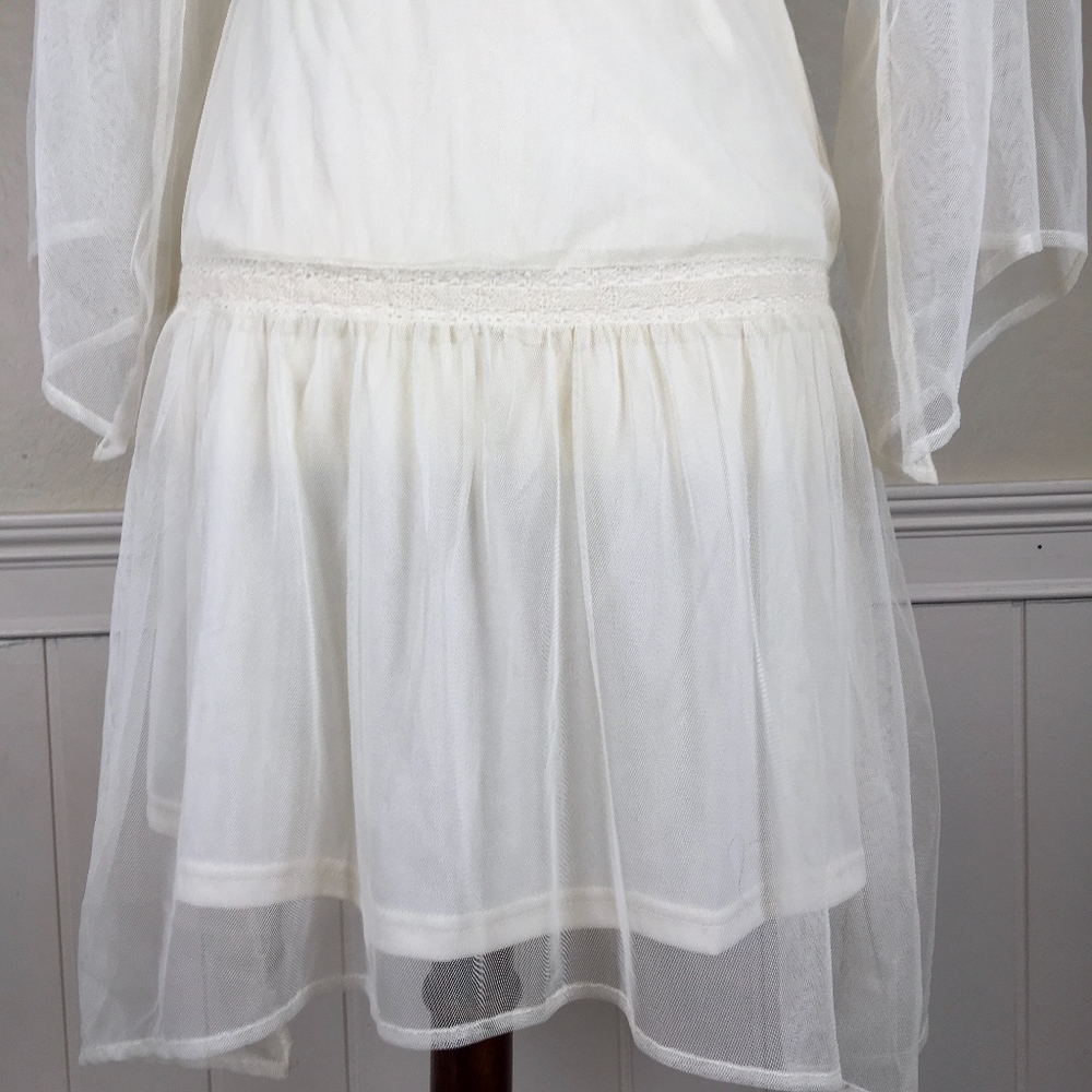 ALTAR'D STATE Bell Sleeve Gauzy "Romance Dress" XS - Picture 4 of 8